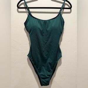 NWT! Andie - The Amalfi One Piece - Forest Green